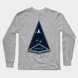 Space Operations Command Logo Long Sleeve T-Shirt